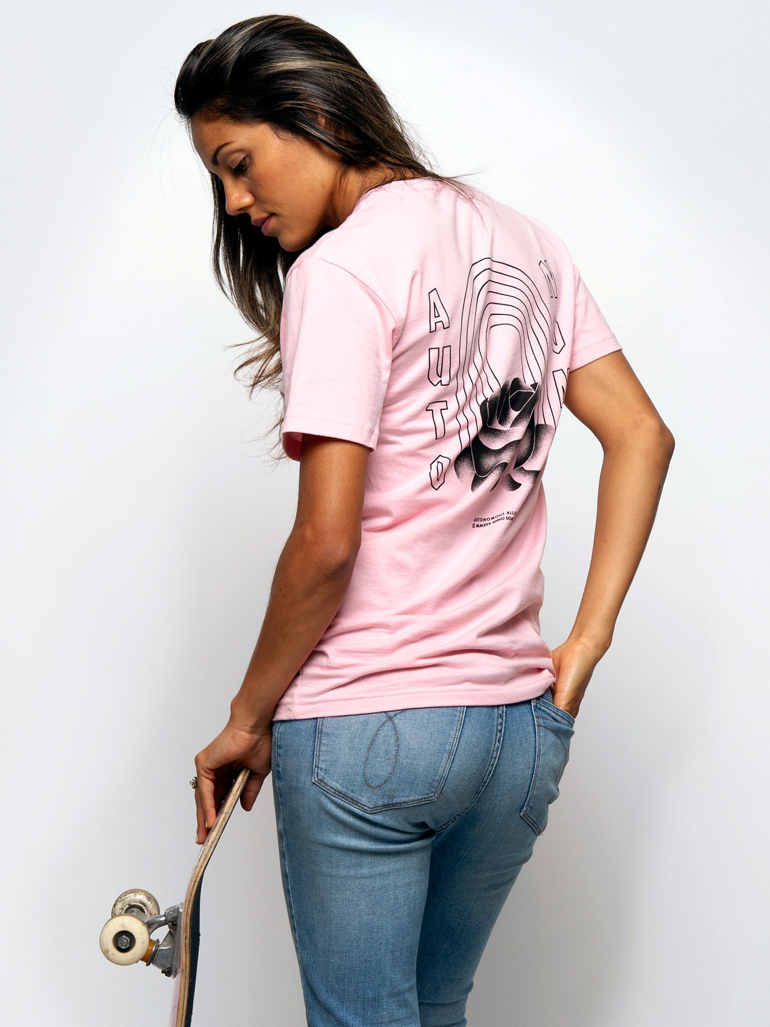 Autonomy Subrosa Tee - Light Pink