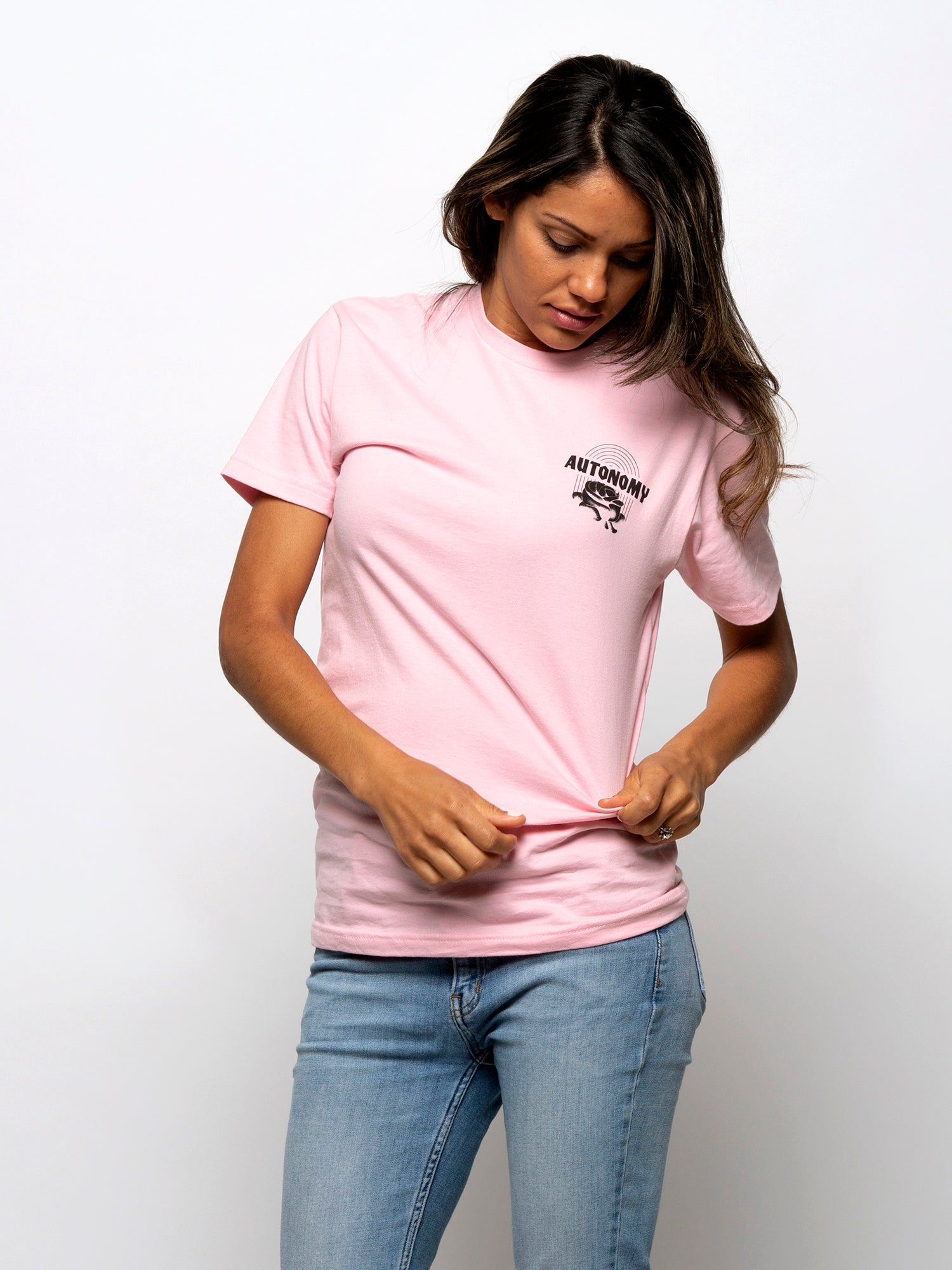 Autonomy Subrosa Tee - Light Pink