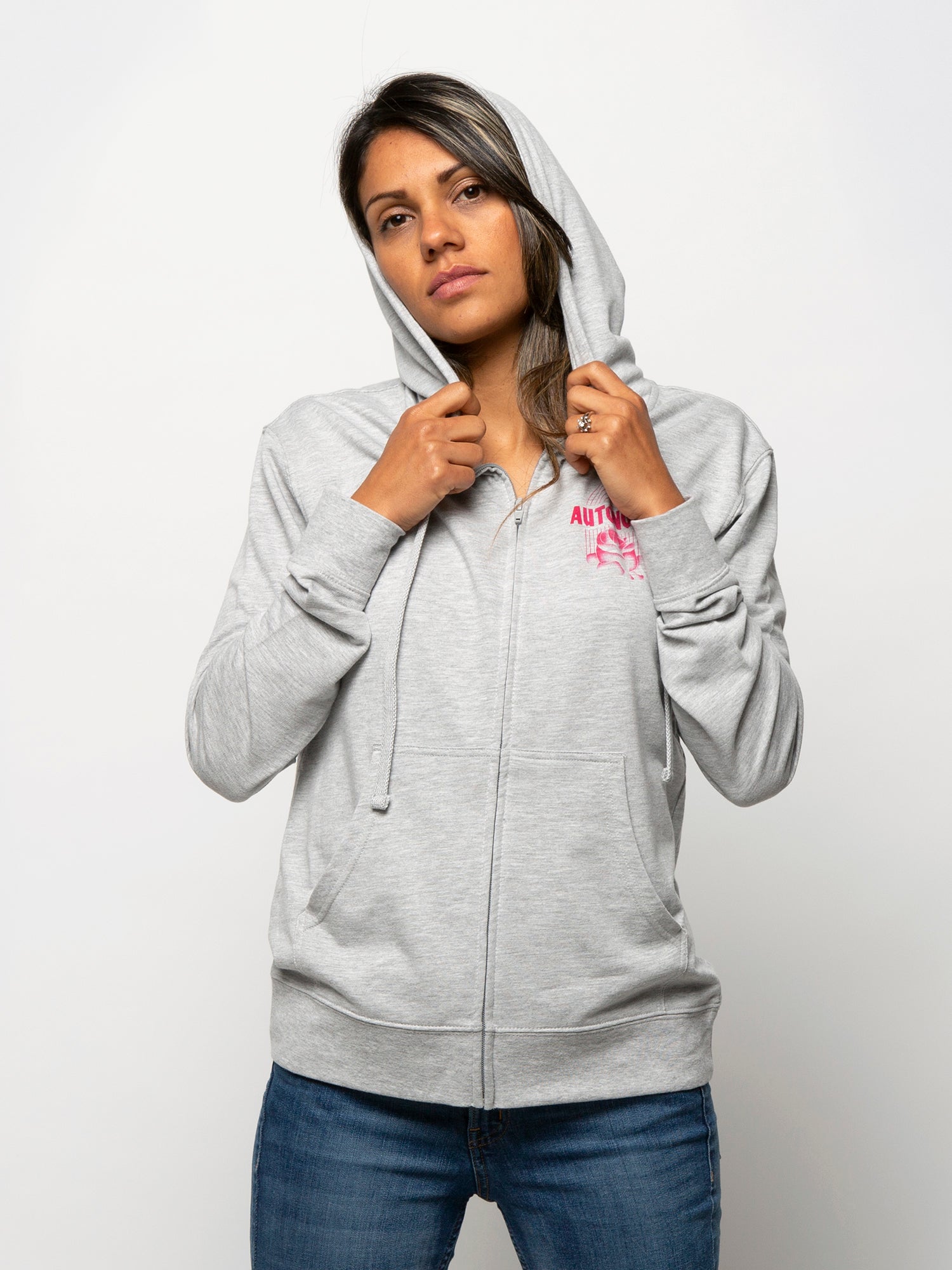 Autonomy Subrosa Zip-Up Hoodie - Grey