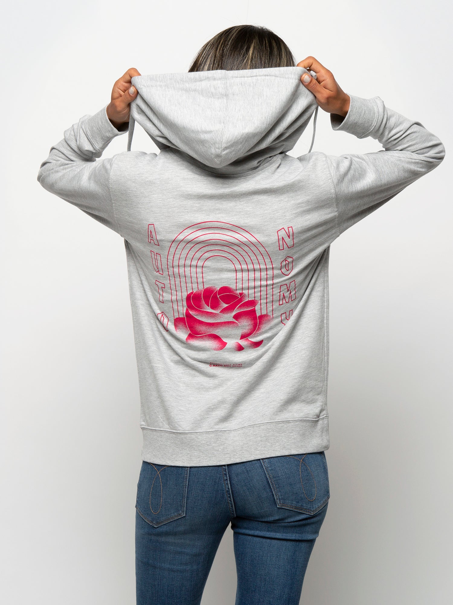 Autonomy Subrosa Zip-Up Hoodie - Grey