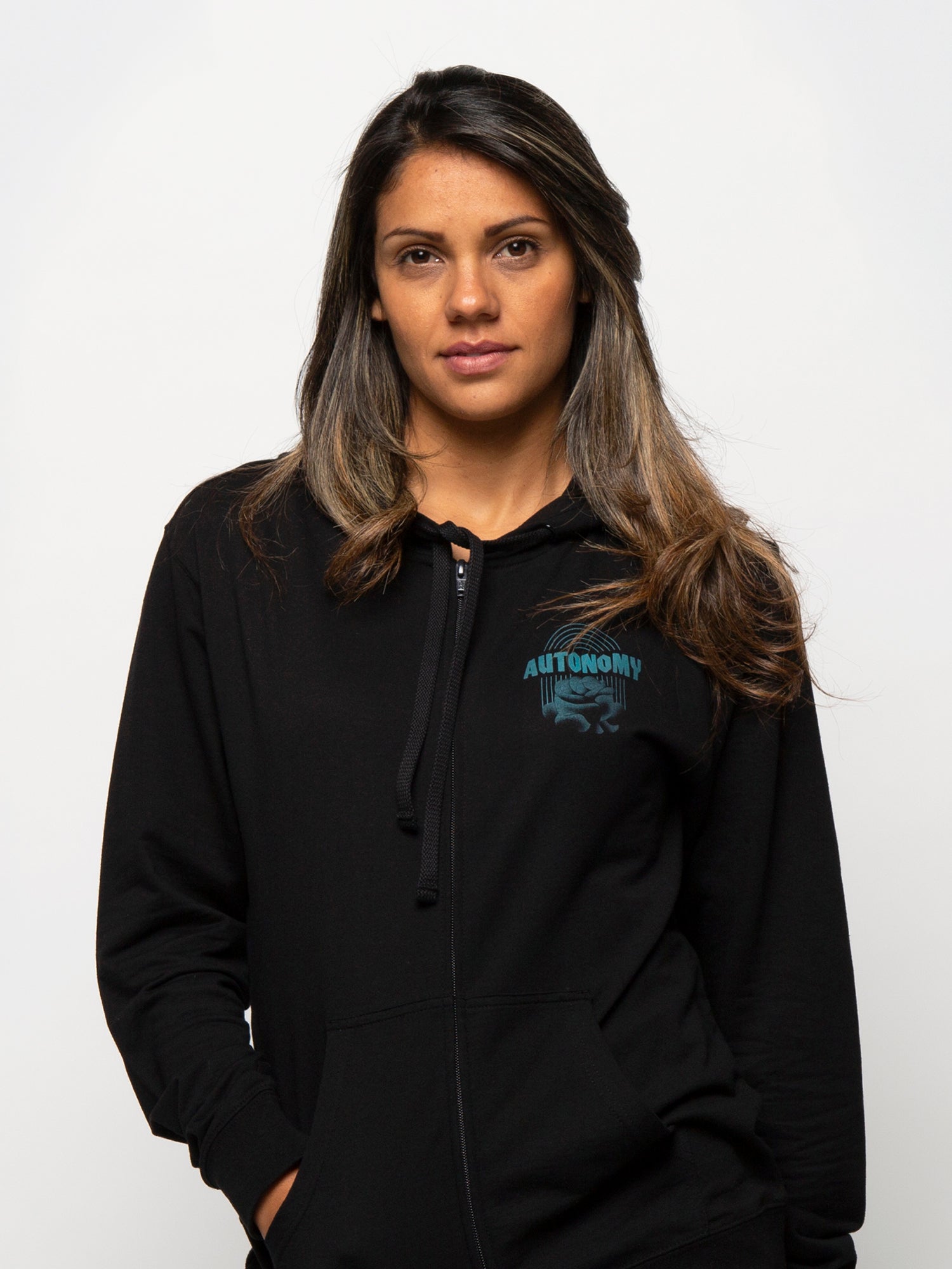 Autonomy Subrosa Zip-Up Hoodie - Black