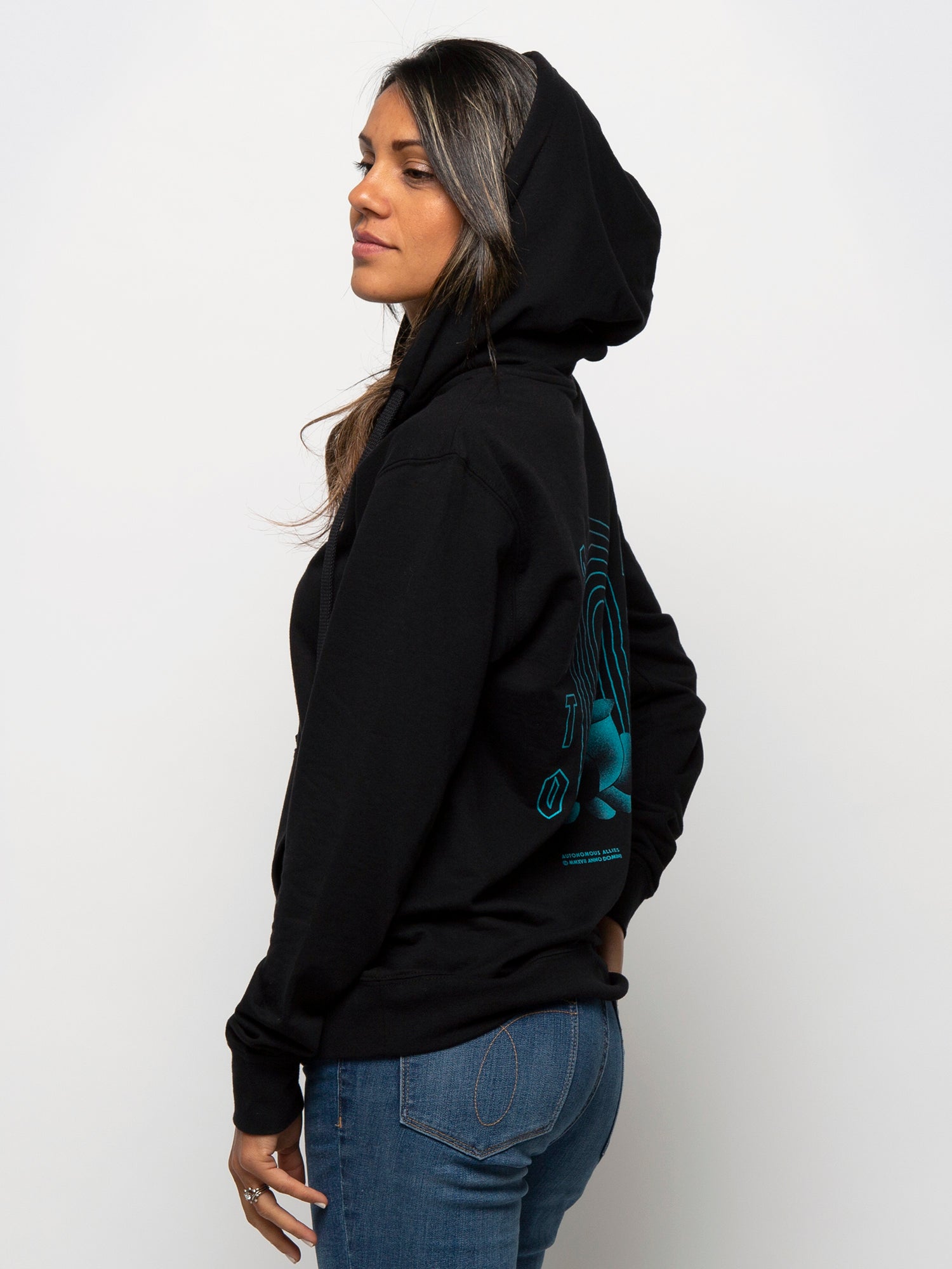 Autonomy Subrosa Zip-Up Hoodie - Black