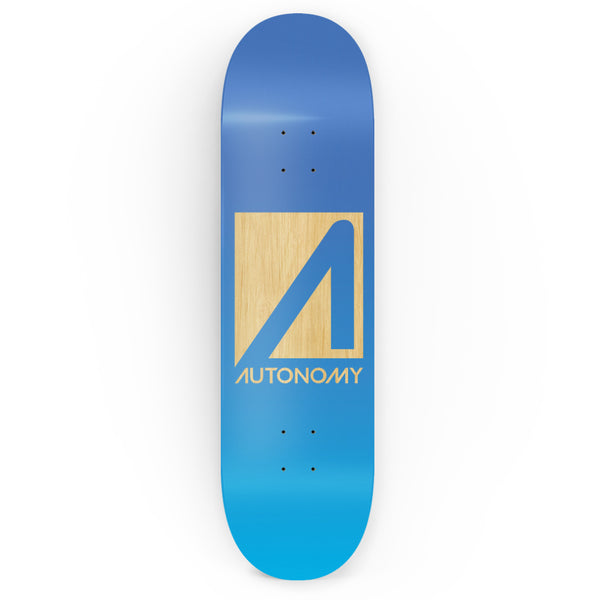 Autonomy Skateboards No Comply Deck for girls in Blue