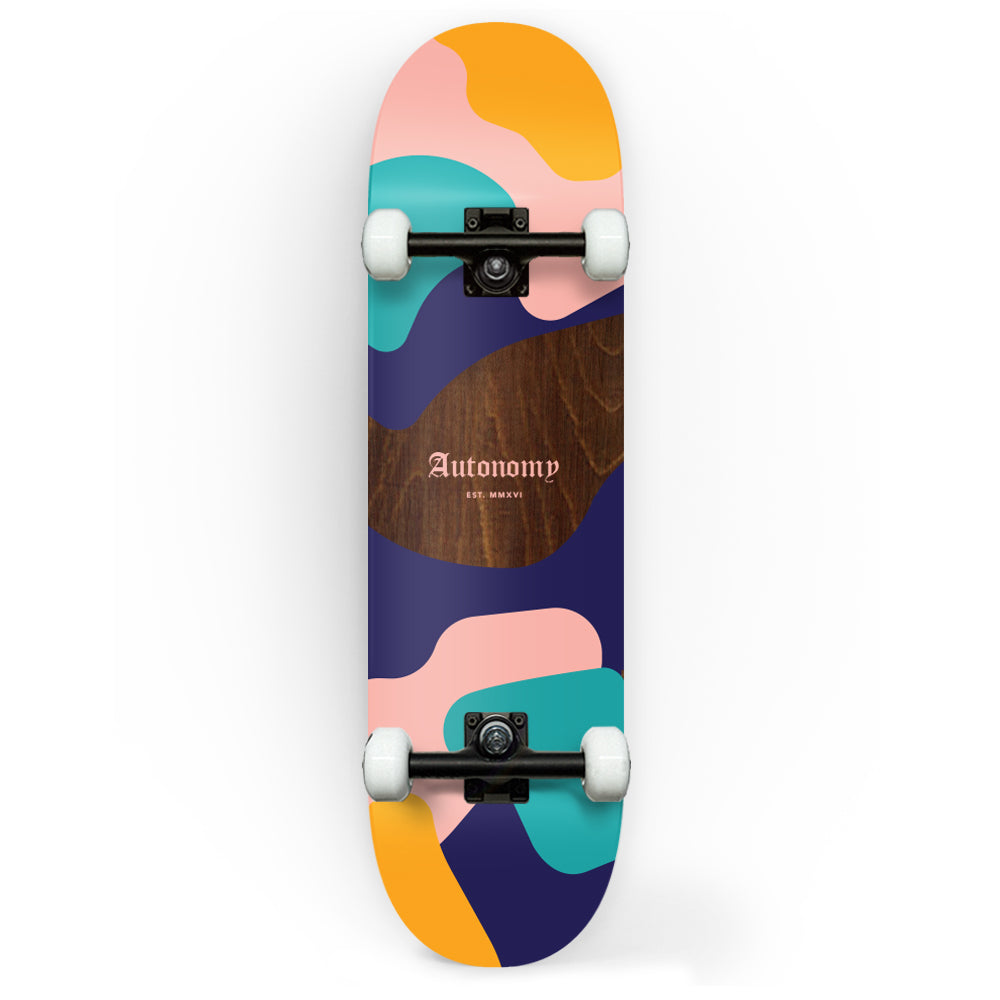 Autonomy Skateboards Complete - Camo Serif