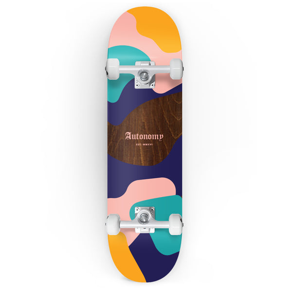 Autonomy Skateboards Complete - Camo Serif