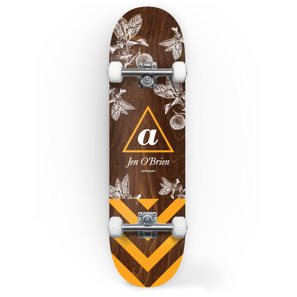 Autonomy Skateboards Complete - Jen O'Brien III Serif