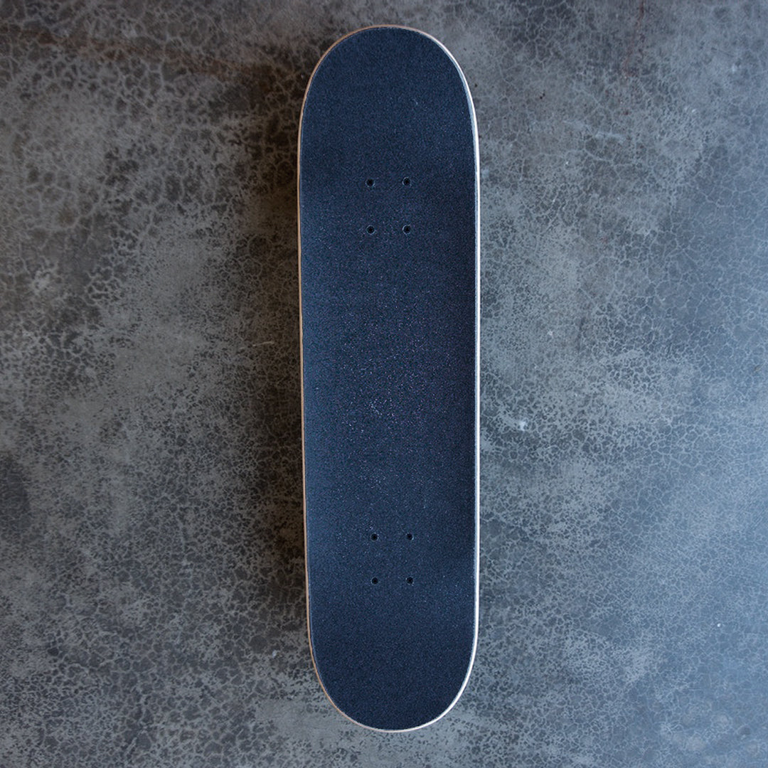 Top view of Complete Doplar Green Deck by autonomy skateboards