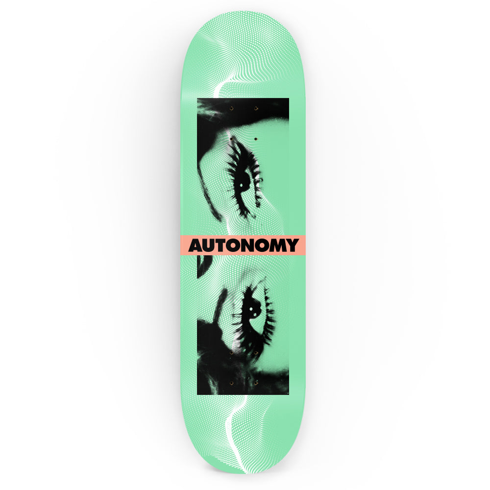 Autonomy Skateboards for Girls - Green Doplar Deck