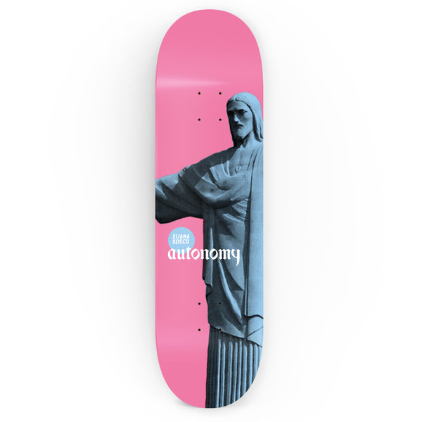 Autonomy Skateboards - Eliana Sosco Pro Model III Deck - Christos Pink