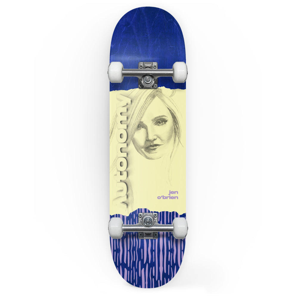 Autonomy Skateboards Complete - Jen O'Brien IV Portrait