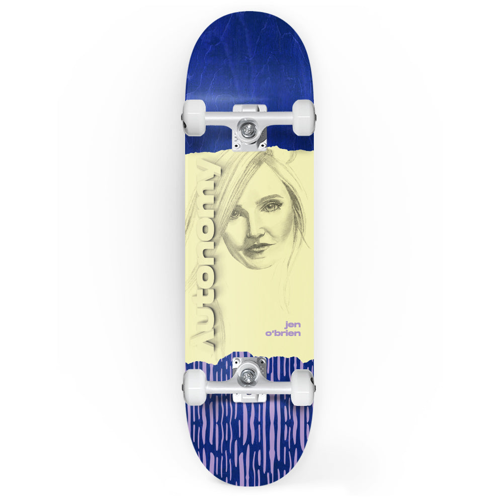 Autonomy Skateboards Complete - Jen O'Brien IV Portrait