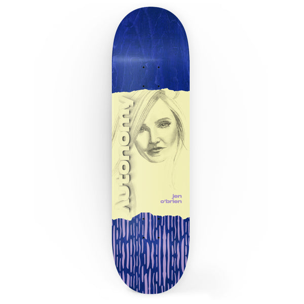 Autonomy Skateboards Deck - Jen O'Brien IV Portrait