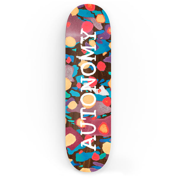 Autonomy Skateboards Deck - Blauch Serif