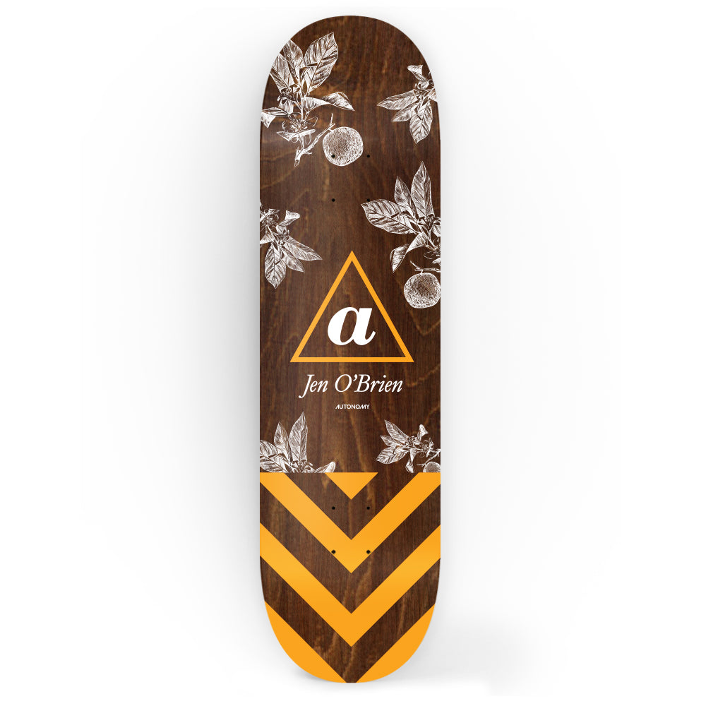 Autonomy Skateboards Deck - Jen O'Brien III Serif
