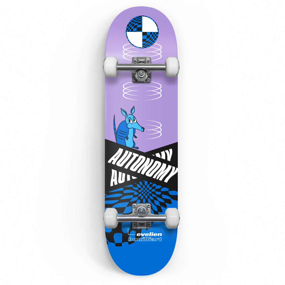 Autonomy Skateboards Complete - Evelien Bouilliart VII Rhythm Series