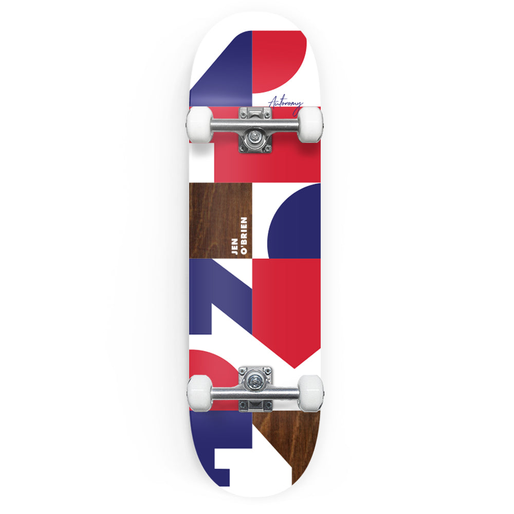 Autonomy Skateboards Complete - "Olympiad Series" USA - 8.0"