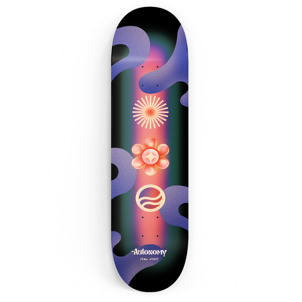 Autonomy Skateboards Deck - "Trilogist Series" - 8.0"