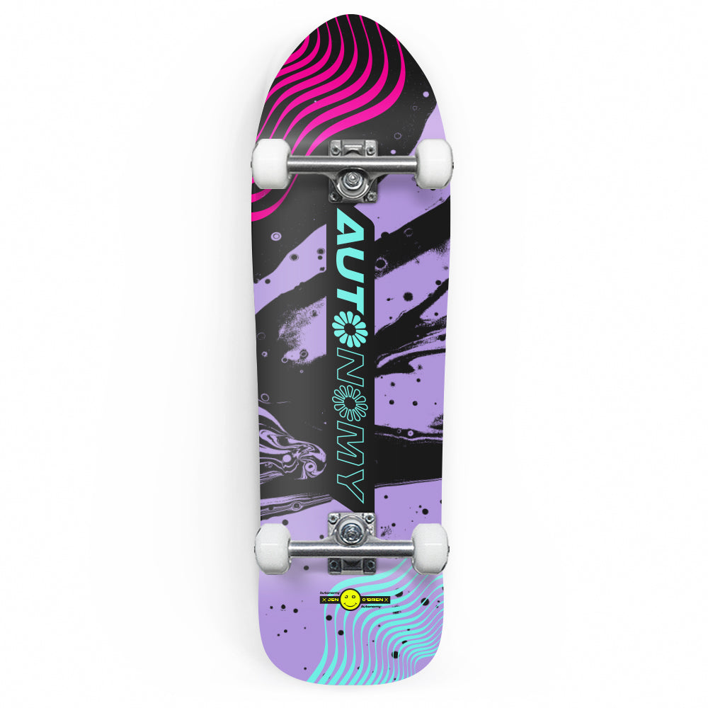 Autonomy Skateboards Complete - Jen VIII Shapeshifter "Rhythm Series 2"