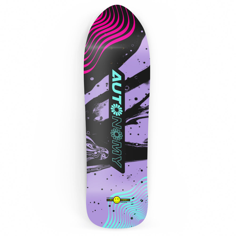 Autonomy Skateboards Deck - Jen VIII Shapeshifter "Rhythm Series 2"