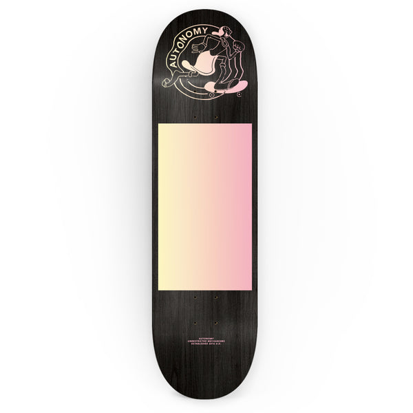 Autonomy Skateboards Deck for girls: Olivia - Black
