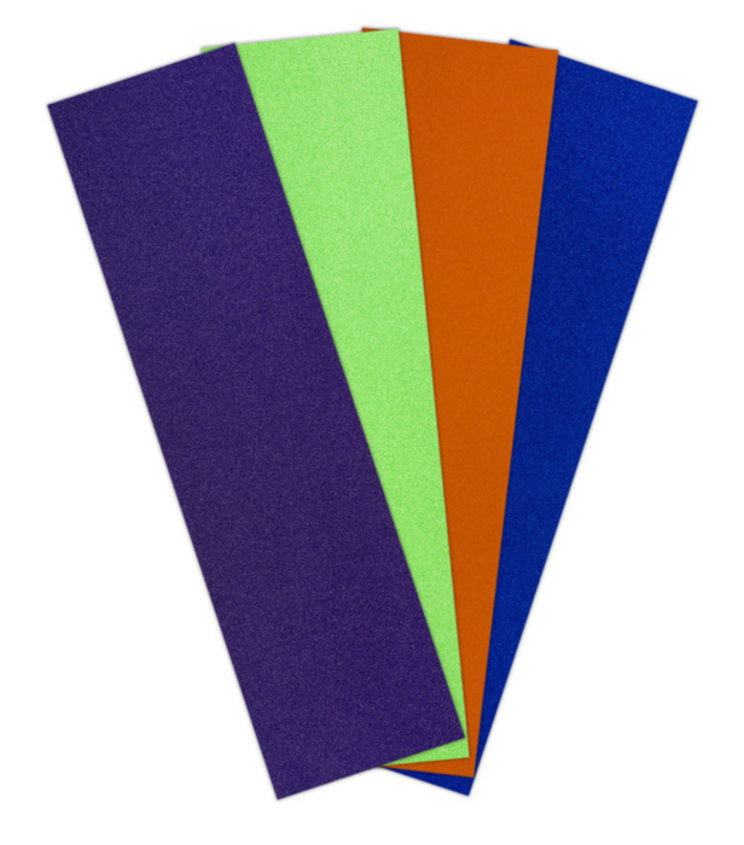 Grip Tape by Jessup USA in Purple, green, orange, and blue